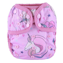 Load image into Gallery viewer, One Size Baby Cloth Diaper Cover Nappy Waterproof Double Gusset Design Adjustable Diapers For Babies
