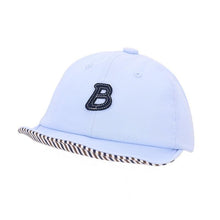 Load image into Gallery viewer, Cartoon Bear Baby Hat Cap Adjustable Baseball Cap Cute Striped Cotton Kids Sun Hat for Baby Boys
