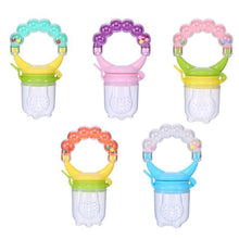Load image into Gallery viewer, Pacifier Fresh Food Nibbler Silicone Baby Infant Fruit Feeder Toddler Baby Feeding Pacifier For Kids
