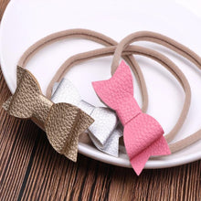 Load image into Gallery viewer, Cute Bow Baby Headband for Girl Nylon Head Bands Turban Newborn Headbands Hairbands for Kids Baby Hair Accessories For Baby
