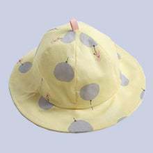 Load image into Gallery viewer, Lovely Baby Hat Soft Cotton Bucket Hat For Baby Boys and Girls Cartoon Bear Star Prints Cap Kids Fishing Hat
