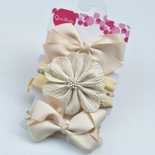 Load image into Gallery viewer, Luxury Modern Baby Headband Crown Flower Bows Hairband Baby Girl Headbands Newborn Hair Accessories Elastic Baby Hair Band
