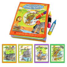 Load image into Gallery viewer, Magic Water Drawing Books Coloring Books Doodle &amp; Magic Pen Painting Drawing Board Children  Painting Toys Birthday Gifts
