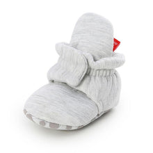 Load image into Gallery viewer, Stylish Baby Boy Girl Socks Toddler Shoes Solid Prewalkers Booties Cotton Winter Soft Anti-slip Warm Newborn Infant Shoes
