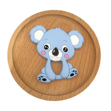 Load image into Gallery viewer, 1pc Unique Baby Koala Silicone Teether Teething Chew Toy   Nursing Tool Pendant Food Grade Silicone
