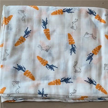 Load image into Gallery viewer, Muslin Cotton Diaper Baby Blankets Newborn Swaddle Blanket Infant Multi Purpose Bath Towel
