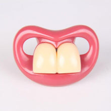 Load image into Gallery viewer, Interesting Modern Trend NEW Food Grade Silicone Funny Baby Pacifier Clips Nipple Holder For Pacifier For Baby
