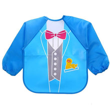 Load image into Gallery viewer, Modern Luxury NEW Baby Cute Cartoon Waterproof Long Sleeve Apron Baby  Feeding Bib for Children Baby and Kids

