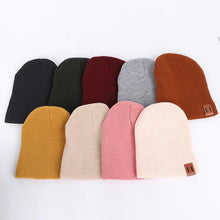 Load image into Gallery viewer, Trend NEW WInter Baby Hat for Warm Baby Winter Hat for Kids Beanie Knit Children Hats for Baby Newborn Hat
