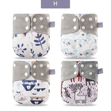 Load image into Gallery viewer, Eco-friendly Diaper Adjustable Reusable Coffee Fiber Diaper Pocket Fit Baby Nappies Pants Waterproof Nappies for Baby and Kids In Modern Design
