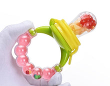 Load image into Gallery viewer, Pacifier Fresh Food Nibbler Silicone Baby Infant Fruit Feeder Toddler Baby Feeding Pacifier For Kids
