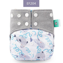 Load image into Gallery viewer, Trend New Print Eco-friendly Cloth Diaper Baby pocket Waterproof Cartoon Owl Baby Diapers Reusable Cloth Nappies For Baby and Kids
