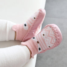 Load image into Gallery viewer, Modern Elegant Baby Girls &amp; Boys Autumn Winter Cotton Soft Sole Cartoon Shoes Socks For Baby Kids
