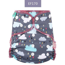 Load image into Gallery viewer, Baby Cloth Diaper Reusable Heavy Wetter Hybrid Waterproof  Bamboo Washable Baby Nappy Diapers For Girls and Boys Baby
