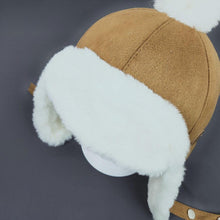 Load image into Gallery viewer, Modern Retro Baby Boys and Girls Hat Kids Children Ear Flap Muff Winter Warm Plush Cotton Cap Beanie Gifts Hat For Kids
