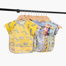Load image into Gallery viewer, Baby Bibs Cotton Cartoon Children Accessories Short Sleeve Eco Friendly Waterproof Washable Clothing Bib for Kids
