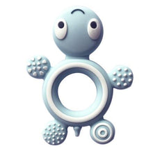 Load image into Gallery viewer, Baby Silicone Teethers Food  Cute Turtle Tiny  Teething Baby Shower Gifts Cartoon Animals Teether
