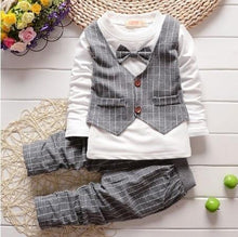 Load image into Gallery viewer, Baby Boy Gentleman Clothing Sets Birthday Formal Outfit For Boys In Modern New Deign Style
