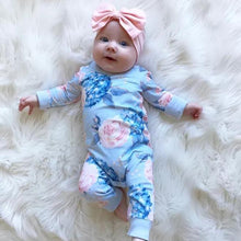 Load image into Gallery viewer, New Fashion Newborn Romper Floral Jumpsuit  Baby Playsuit Girl Outfit Clothes Set For Girls
