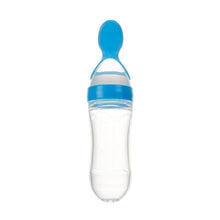 Load image into Gallery viewer, Baby Feeding Bottle Squeeze Feeding Spoon Milk Bottle Baby Training Feeder Food Supplement For Baby

