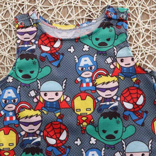 Load image into Gallery viewer, Newborn Baby Boy Romper Cartoon Heros Pattern Jumpsuit Summer Clothes Outfits For Girls and Boys
