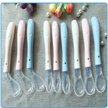 Load image into Gallery viewer, 3PCS/SET Baby Soft Silicone Spoon Food Grade Infant Feeder Safety Tableware Learning Spoons Kid Boy Girl Toddler Flatware Feeding Spoons For Kids
