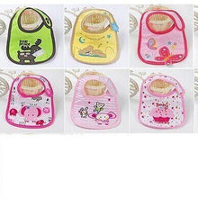 Load image into Gallery viewer, Unisex 3 PC Mixed Breathable Cotton Baby Bibs Waterproof Infant Bibs High Quality Stylish Design For Baby
