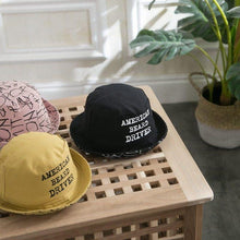 Load image into Gallery viewer, Children Summer Hat Double Sided Sun Caps For Boys And Girls Letter Printing Fisherman In Modern New Design
