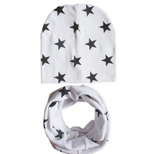 Load image into Gallery viewer, Modern Baby Boys &amp; Girls Hat Scarf Set Beanie Boys Caps with Scarf for Kids In elegant Modern Design
