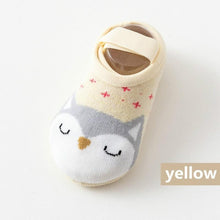 Load image into Gallery viewer, Fashion Unisex Baby Girls Boys Cute Non-slip Breathable Sock Cartoon Pattern Cotton Floor Stretchy Socks
