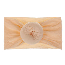 Load image into Gallery viewer, Newborn Infant Kids Girls Nylon Bow Hairband Headband Stretch Turban Knot For Bay Girls
