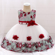 Load image into Gallery viewer, Luxury Elegant Handamde Girls Baby Dresses Lace Tulle Baptism Dresses for  Party and  Wedding Baby Clothing Dress
