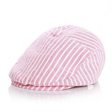 Load image into Gallery viewer, Baby Children Stripe Classic Style Fashion Berets Peaked Baseball Caps for Baby Boys
