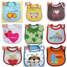 Load image into Gallery viewer, Unisex 3 PC Mixed Breathable Cotton Baby Bibs Waterproof Infant Bibs High Quality Stylish Design For Baby
