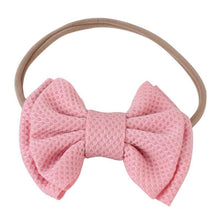 Load image into Gallery viewer, Luxury Modern Baby Headband Newborn Toddler Turban Baby Girls Head Wrap Cute Over Sized Bow Big Knot
