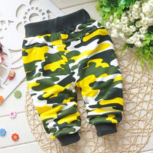 Load image into Gallery viewer, Baby Pants Spring &amp; Autumn Lovely Cotton Camouflage Baby Boy Pants Newborn Baby Girls Pants 0-2 Year Pants in Modern Military Design
