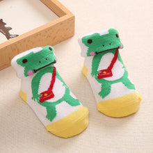 Load image into Gallery viewer, Anti Slip Floor Cartoon Kids Toddlers Autumn Spring Newborn Cute Cotton Baby Socks Girl Boy Infant Socks for Kids
