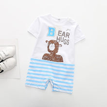 Load image into Gallery viewer, Luxury Baby Rompers Summer Style Baby Boy Girl Clothing Newborn Infant Short Sleeve Clothes Suit For Boys 1st Birthday
