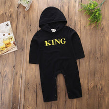 Load image into Gallery viewer, Boy Jumpsuits Newborn Baby Boy Kids King Romper Jumpsuit Outfits Fpr Boys In Short And Long Variant With Print
