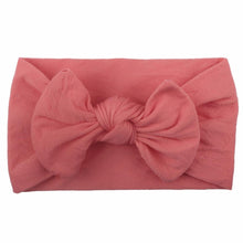 Load image into Gallery viewer, Modern Bowknot Baby Headband Elastic Turban Baby Girl Headbands Baby Girls Bow

