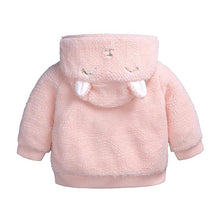 Load image into Gallery viewer, Newborn Baby Clothes Winter Warm Cartoon Bear Hooded Jacket &amp; Coat For Baby Boy and Girls In Modern Style
