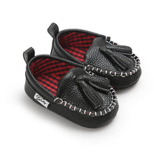 Load image into Gallery viewer, First Walkers Newborn Baby Shoes Toddler Prewalker Shoes Baby Boy Girl Leather Shoes
