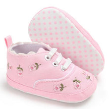 Load image into Gallery viewer, Soft Toddler Baby Shoes Newborn Boys Girls Breathable Princess Crib Sneakers Pre-walker Anti Slip Design
