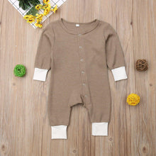 Load image into Gallery viewer, Baby Romper Jumpsuits Autumn Winter Warm Long Sleeve Rompers Clothes In Retro Classic Style
