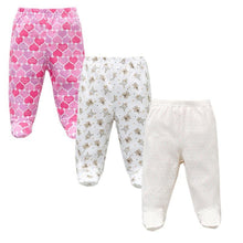 Load image into Gallery viewer, 3PCS Baby Pants 100% Cotton Baby Girls and  Boys Clothes Unisex Casual Bottom PP Pants Newborn Baby Clothing For Children

