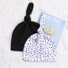 Load image into Gallery viewer, Baby Set 2PCS Caps Hat Spring Autumn 100% Cotton Newborns Children Baby Caps Baby Hats For Girls and Boys Caps for Sleeping
