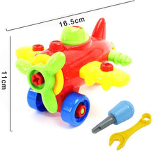 Load image into Gallery viewer, Early Learning Education Screw Nut Group Installed Plastic 3d Puzzle Disassembly Motorcycle Kids Toys for Children Jigsaw
