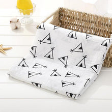 Load image into Gallery viewer, Muslin Baby Blankets Swaddles Newborn Photography Accessories Soft Swaddle Wrap Organic Cotton Swaddle

