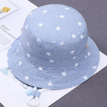 Load image into Gallery viewer, Children Summer Hats Kids Star Sun Caps For Boys And Caps New Baby Fisherman Hat In Modern Star Design
