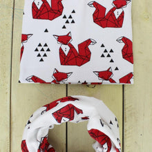 Load image into Gallery viewer, Modern Children Girls Cartoon Sheep Printing Cotton Hat and Scarf Animal Pattern Kids Caps Baby Beanie
